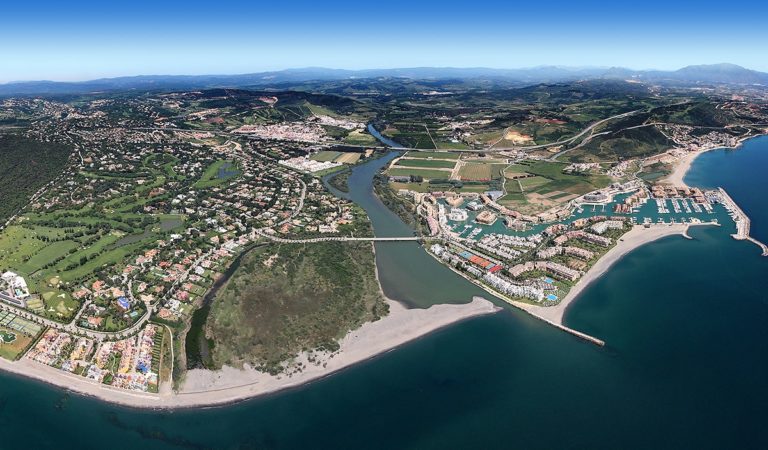 Sotogrande aerial view