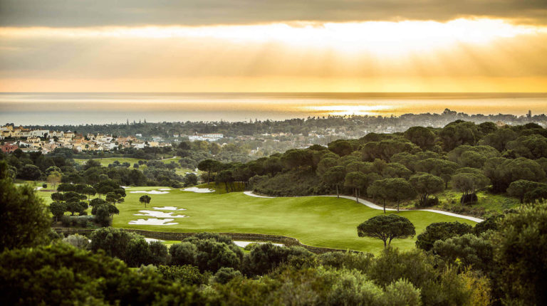 La Reserva de Sotogrande aerial view